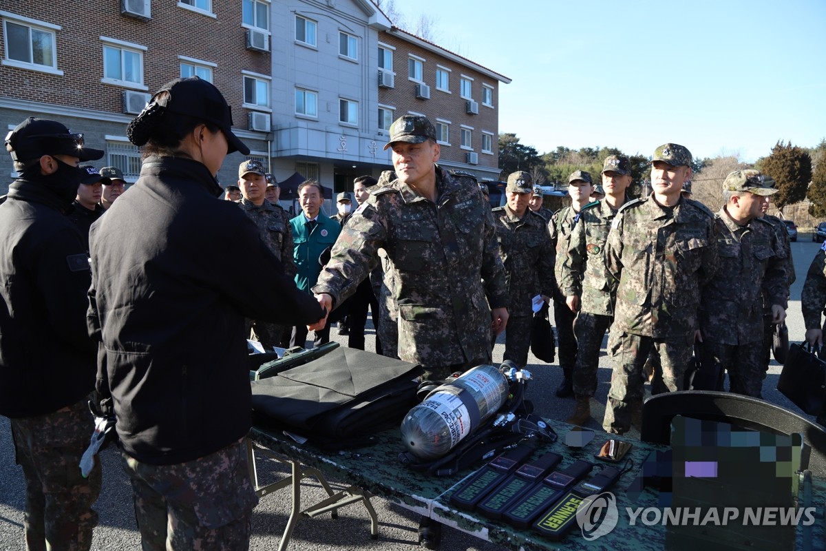 합참의장, 강원 청소년올림픽 대테러작전 점검