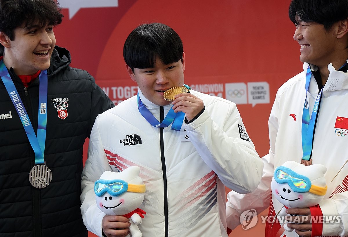 [청소년올림픽] 소재환, 남자 모노봅 우승…아시아 썰매 최초 금메달(종합)