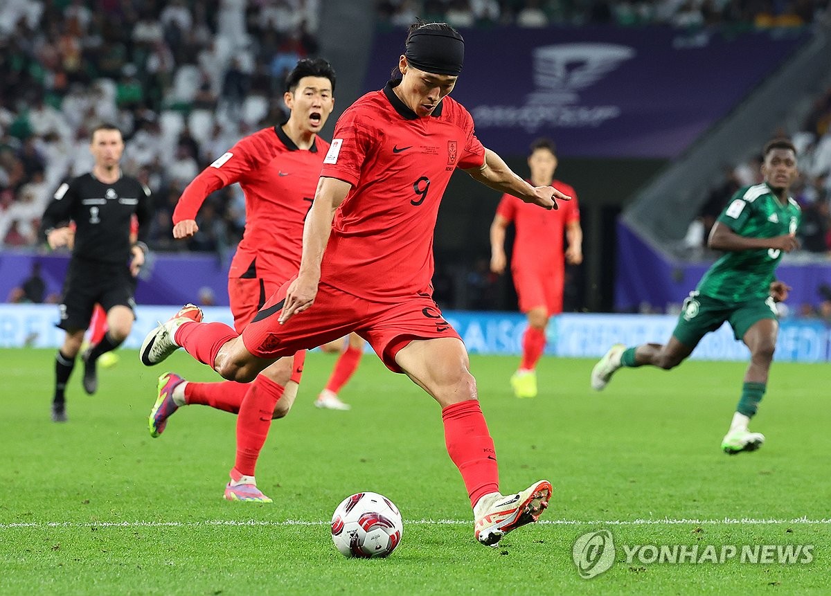 [아시안컵] 황인범 "중요할 때 해준 조규성, 대견하고 자랑스럽다"