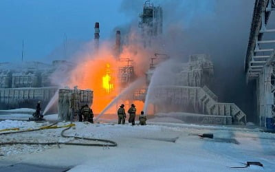 우크라, 러시아 깊숙이 침투했나…발트해 최대 터미널서 '폭발'
