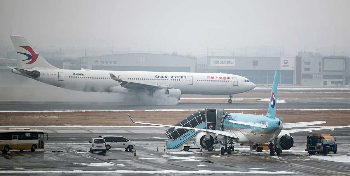 기사와 관계없는 사진. 서울 김포공항에서 비행기들이 운행하고 있다. 사진=뉴스1