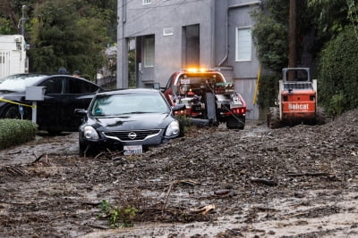 美 캘리포니아 허리케인급 폭풍우에 '비상'…최소 3명 사망
