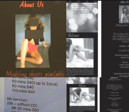 미국 연방 검찰이 기소장에 공개한 성매매 유인 웹사이트 스크린샷/사진=미국 연방 검찰