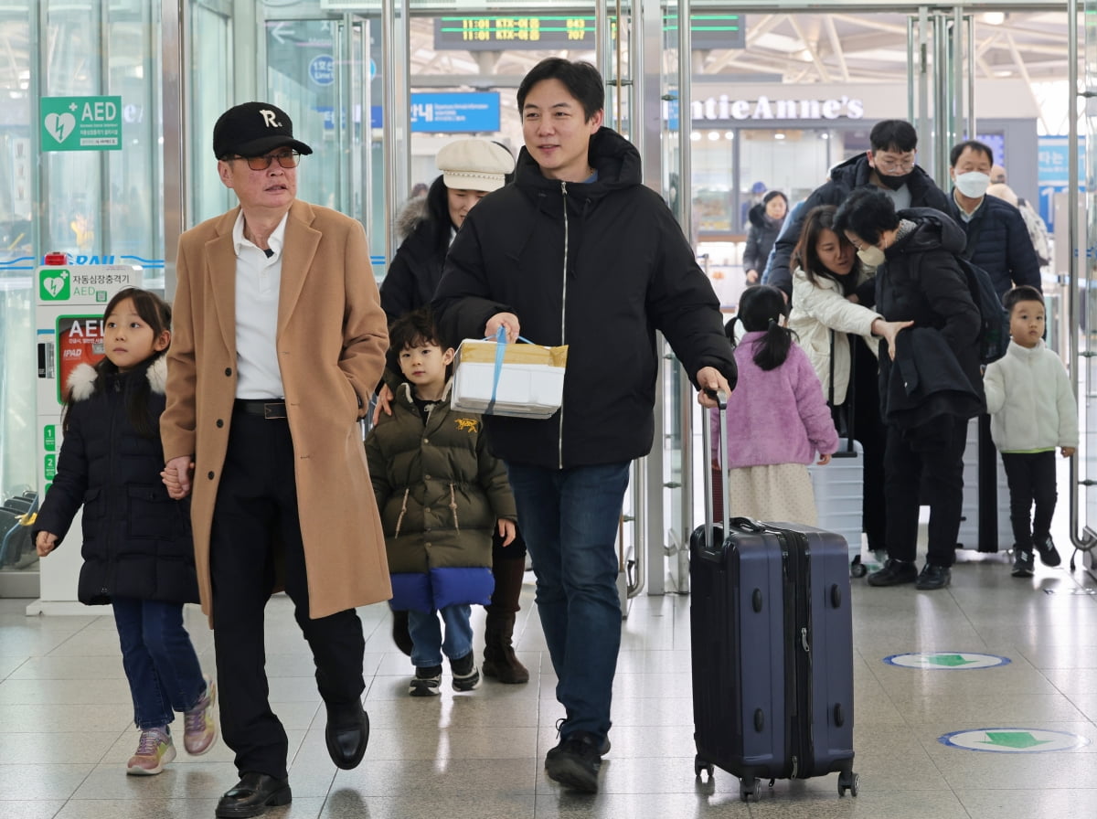 [포토] '설' 연휴 막바지 귀경길