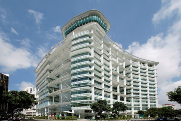 싱가포르 국립도서관위원회(NLB) 건물 전경. 지하 1층 센트럴공공도서관이 지난 1월 리모델링을 마치고 재개관했다. /NLB 제공 