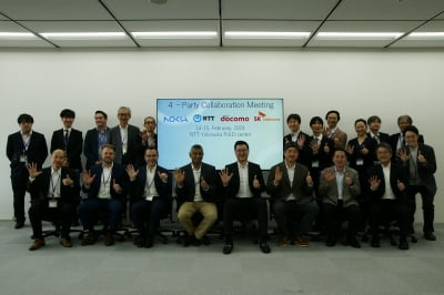 SK텔레콤, NTT도코모·NTT·노키아와 6G 기술 개발 나선다