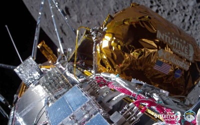 美 우주선 오디세우스 달 궤도 진입…달 착륙 '카운트다운'