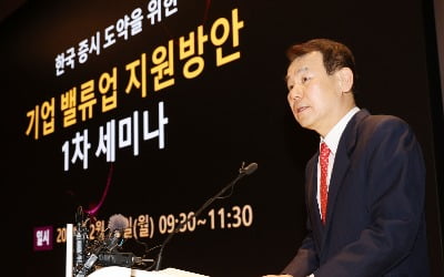 [포토] 한국 증시 도약을 위한 기업 밸류업 세미나