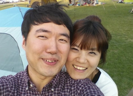 유족이 제공한 생전 이씨와 남편의 모습. /사진=한국장기조직기증원 제공