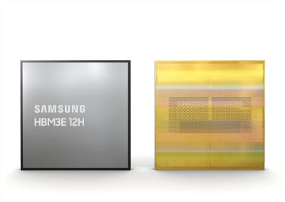 "상반기 양산"…삼성전자, 업계 최초 36GB HBM3E D램 개발