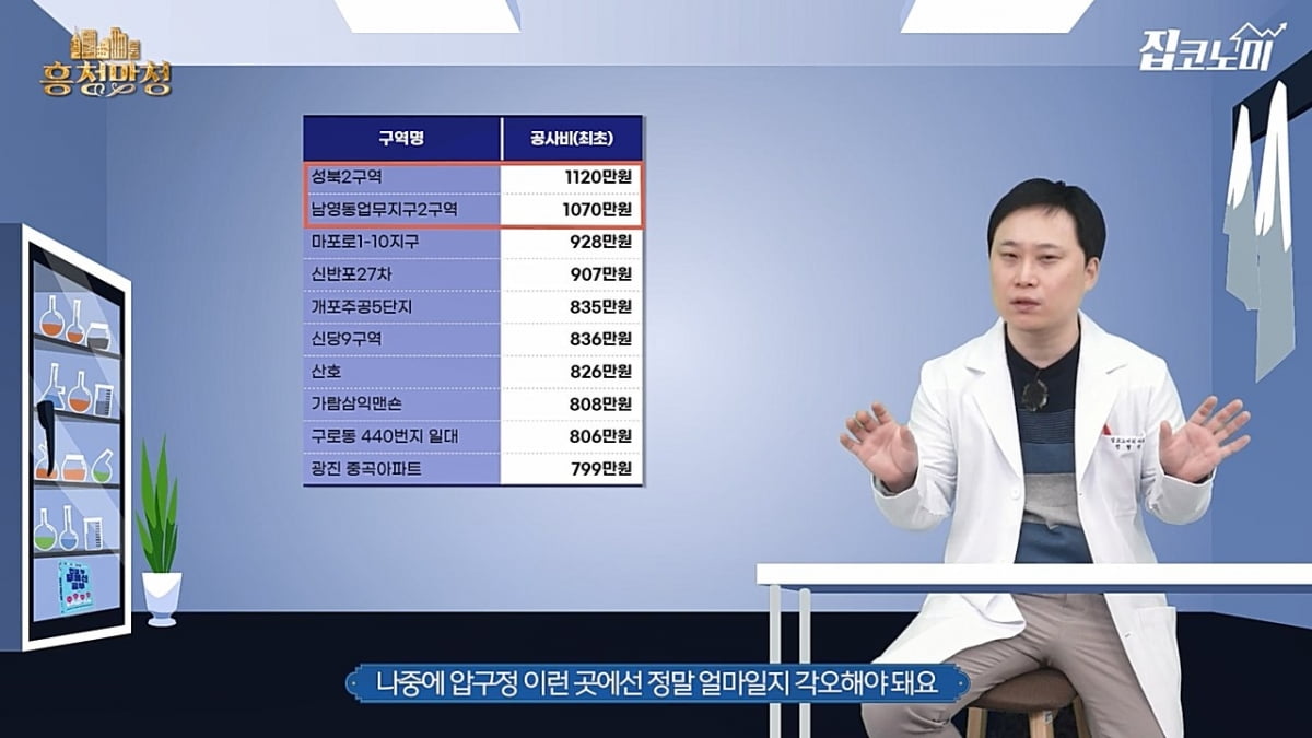 재개발·재건축 공사비 전수조사 해보니…2배나 올랐다 [집코노미]