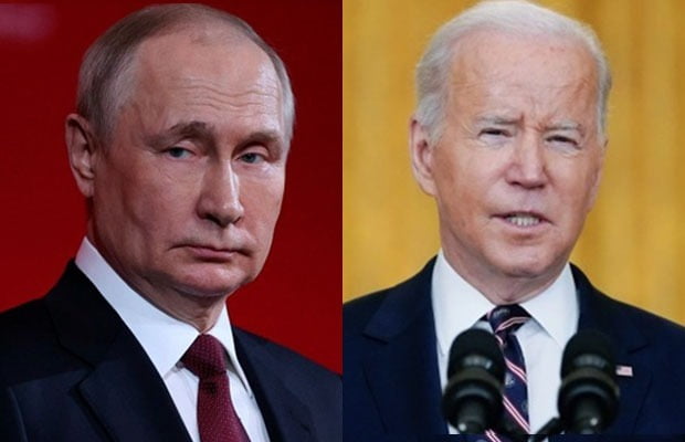 블라디미르 푸틴 러시아 대통령 (왼쪽)·조 바이든 미국 대통령. 사진=AP