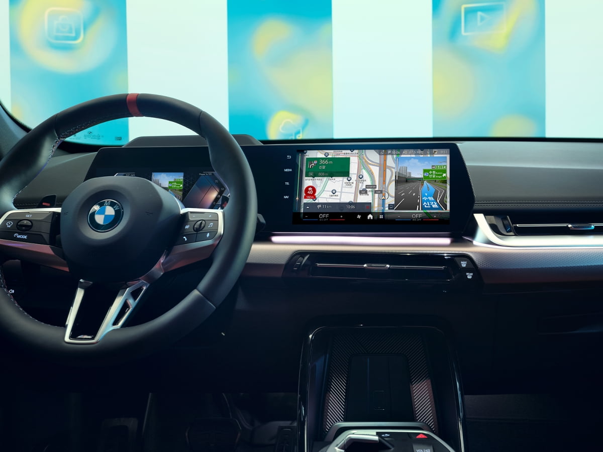 TMAP 기반 한국형 BMW 내비게이션 탑재 개시. 사진제공=BMW코리아