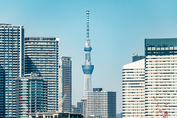 도쿄 시내 일대의 고층 빌딩과 맨션들. / 사진=게티이미지뱅크 