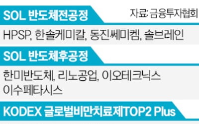 반도체 후공정·비만약까지…ETF 테마 갈수록 세분화