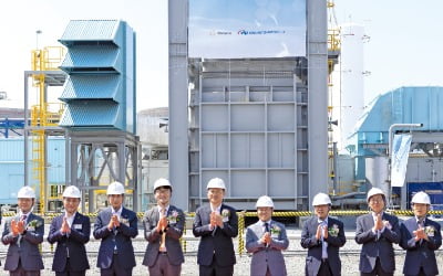 한국서부발전, 한화임팩트와 대산공장에 가스터빈 설치…세계 최초 수소혼소율 60% 실증에 성공
