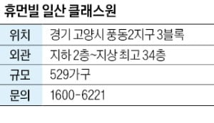 휴먼빌 일산 클래스원, 10년 만에 나오는 일산 풍동 휴먼빌 단지