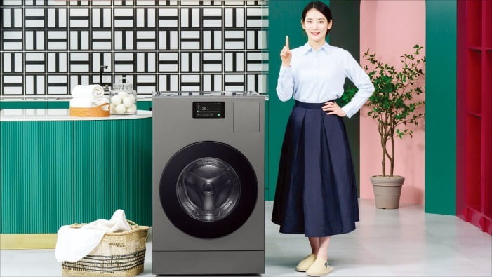[포토] 삼성전자, 세탁·건조 올인원 제품 출시