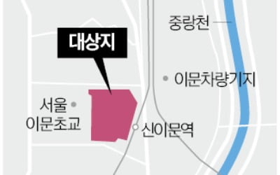 신이문역세권에 40층·1200가구