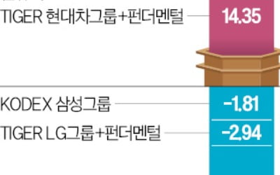 현대차그룹 ETF '나홀로 질주'