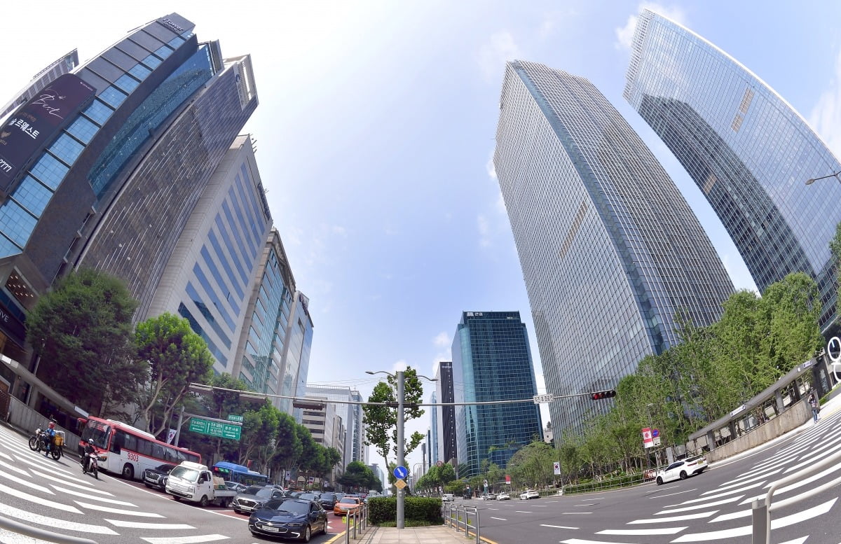 서울 강남 테헤란로 오피스 빌딩. 사진=한국경제신문