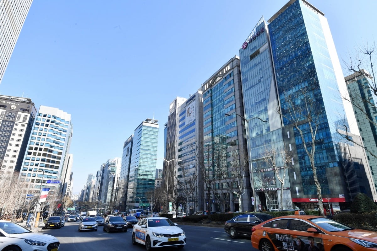 서울 강남 테헤란로 오피스 빌딩. 사진=한국경제신문
