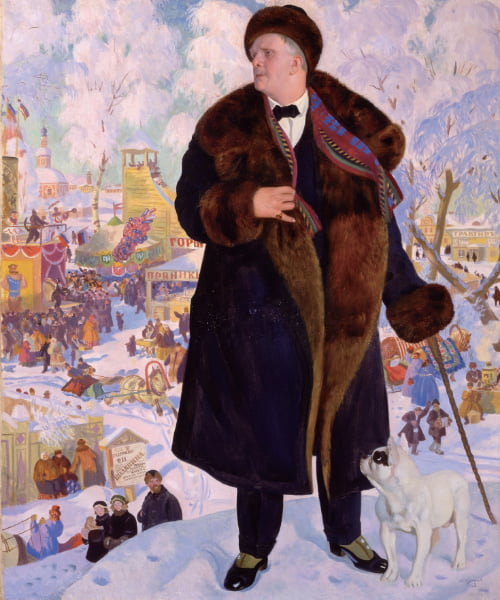 보리스 쿠스토디예프, ‘샬랴핀의 초상'