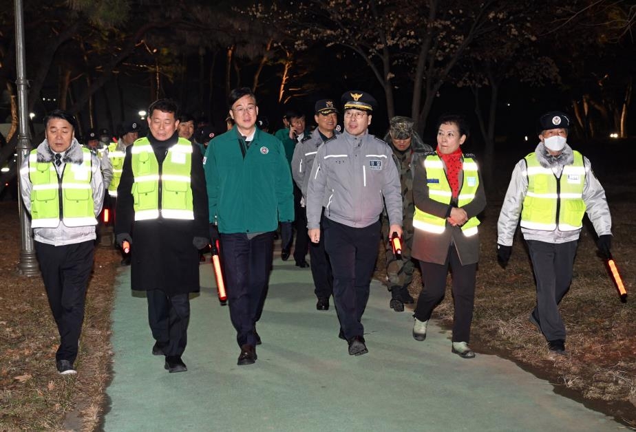 민·관·경·소방 합동순찰…'안산 시민안전모델' 가동