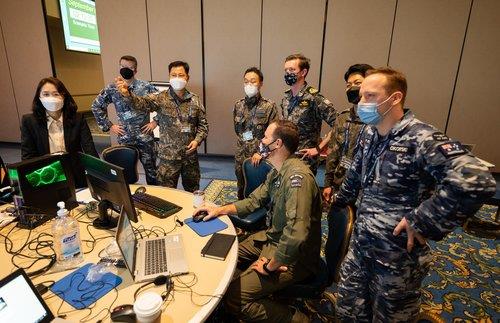 군, 미 우주군 주관 우주연합연습 참가…일본·호주와 한팀