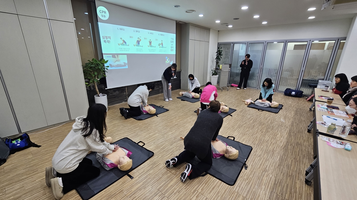 서초구, 매주 토요일 보건소서 응급처치교육