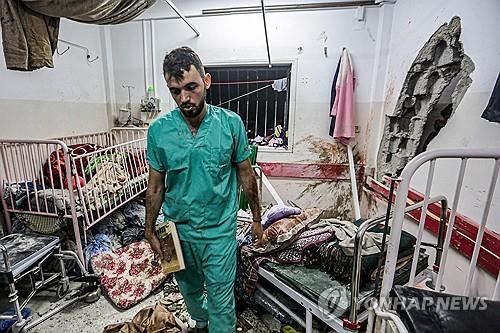 "가자 대형병원 급습 당시 2500명 남아…의료진 연락두절"