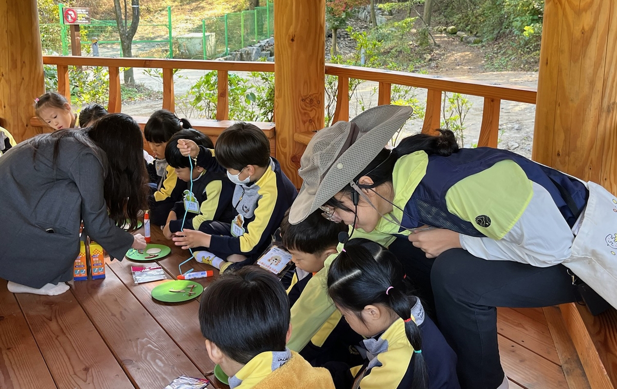 "숲에서 놀자" 전주시 6개 유아 숲 체험원, 3∼11월 운영