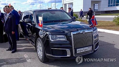 푸틴이 김정은에 선물한 러시아 승용차와 안보리 대북 제재