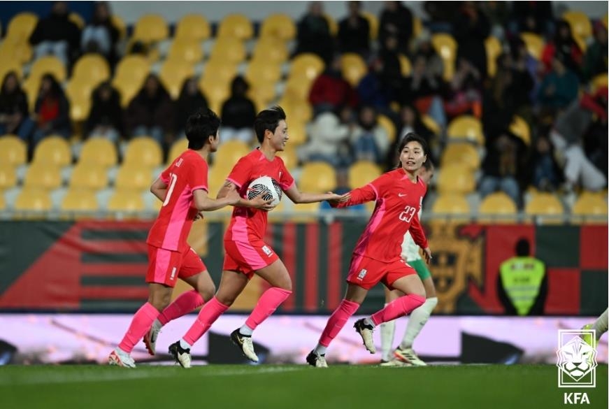 여자축구 벨호, 포르투갈에 1-5 대패…손화연 만회 골