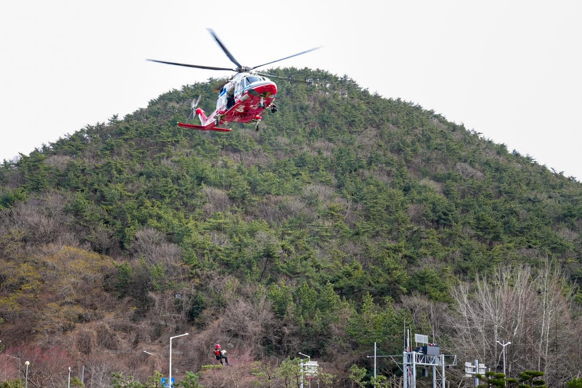 부산소방, 다목적 소방헬기 도입…화재진화·환자이송 투입