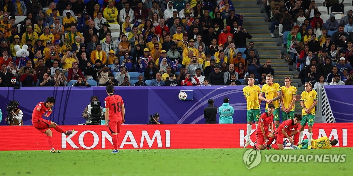 클린스만호, 호주에 2-1 연장승...아시안컵 4강 진출