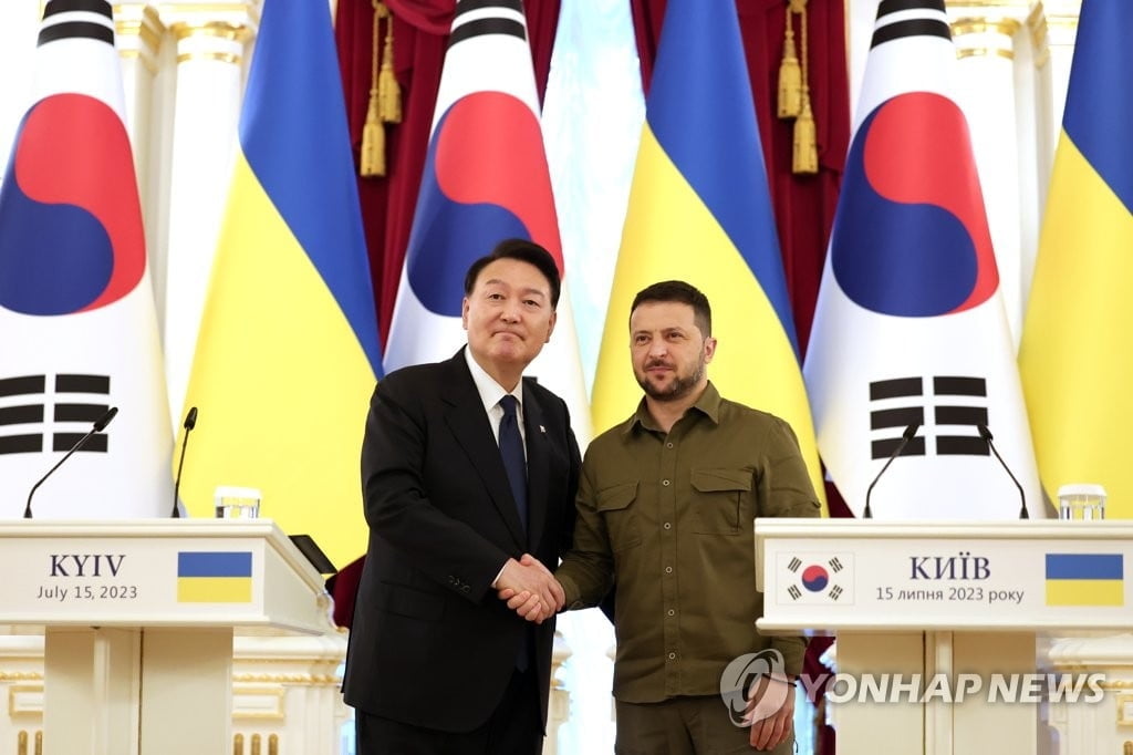 한국, 우크라이나 재건 지원 협의체 가입