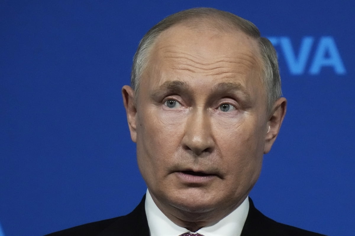 푸틴 "우크라 파병시 핵전쟁 위험" 강력 경고
