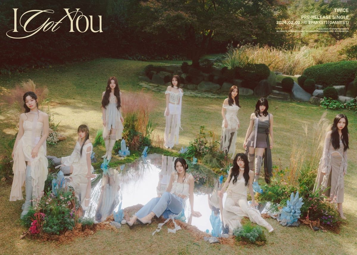 TWICE今日（2日）先行公開シングル「I GOT YOU」発売