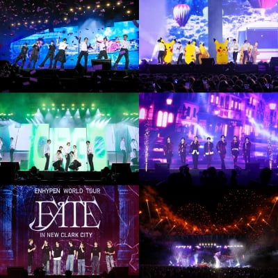 엔하이픈, 두 번째 월드투어 'FATE' 총 21회 공연 6개월 대장정 마무리