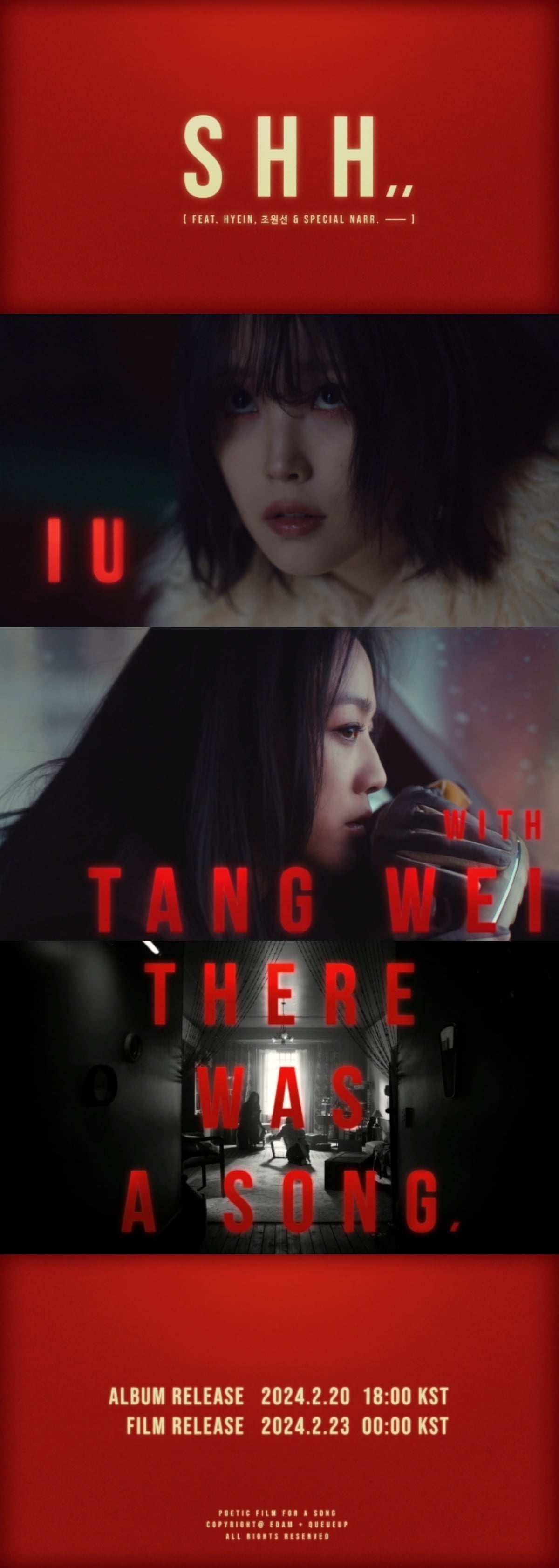 Tang Wei appears in IU's new song MV following BTS V