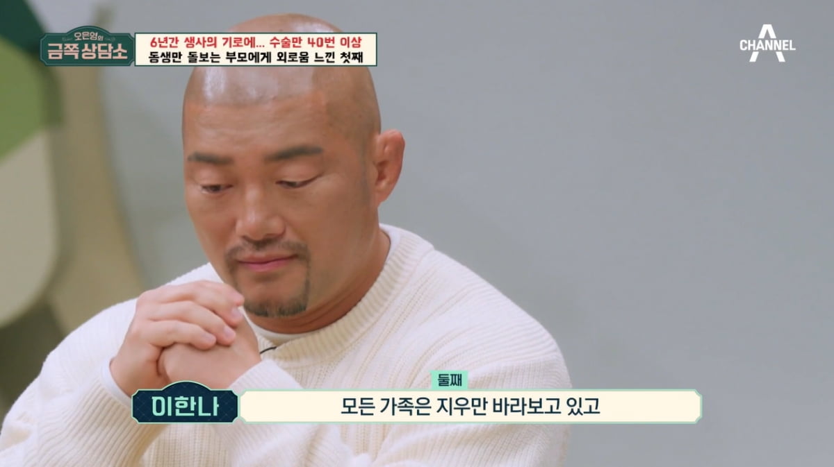 Yook Jin-su confessed that his second son had undergone 40 surgeries over 6 years due to airway stenosis.