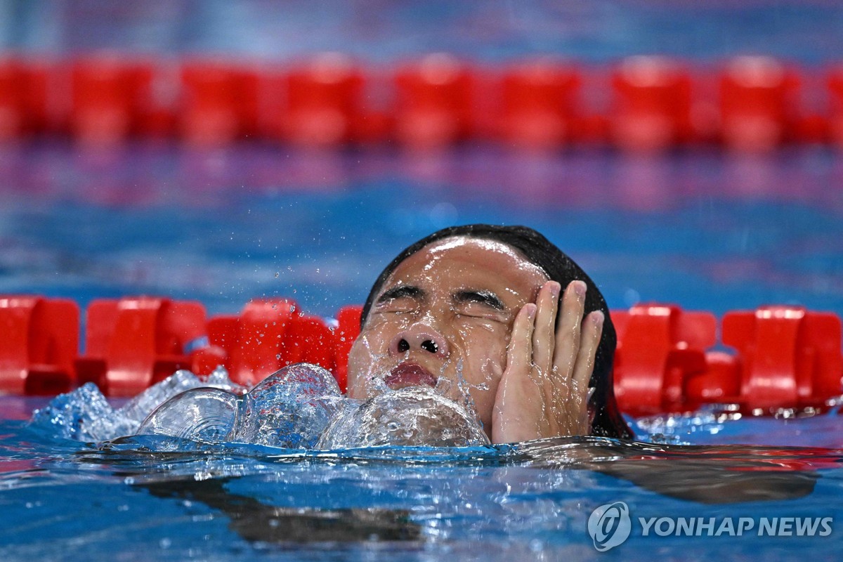 황선우＋김우민, 金 2개…한국 수영, 단일 세계선수권 최고 성과