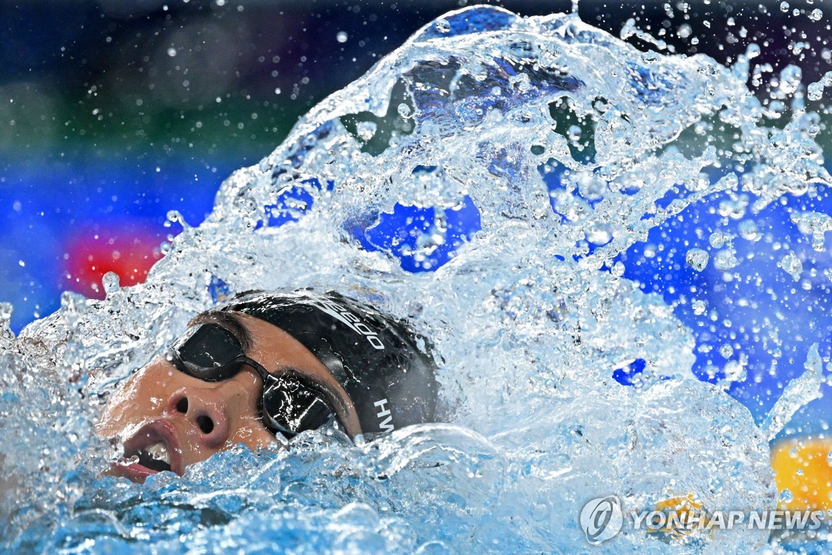 금메달도 보인다…한국 남자 계영 800ｍ 대표 "결승에서 최선을"