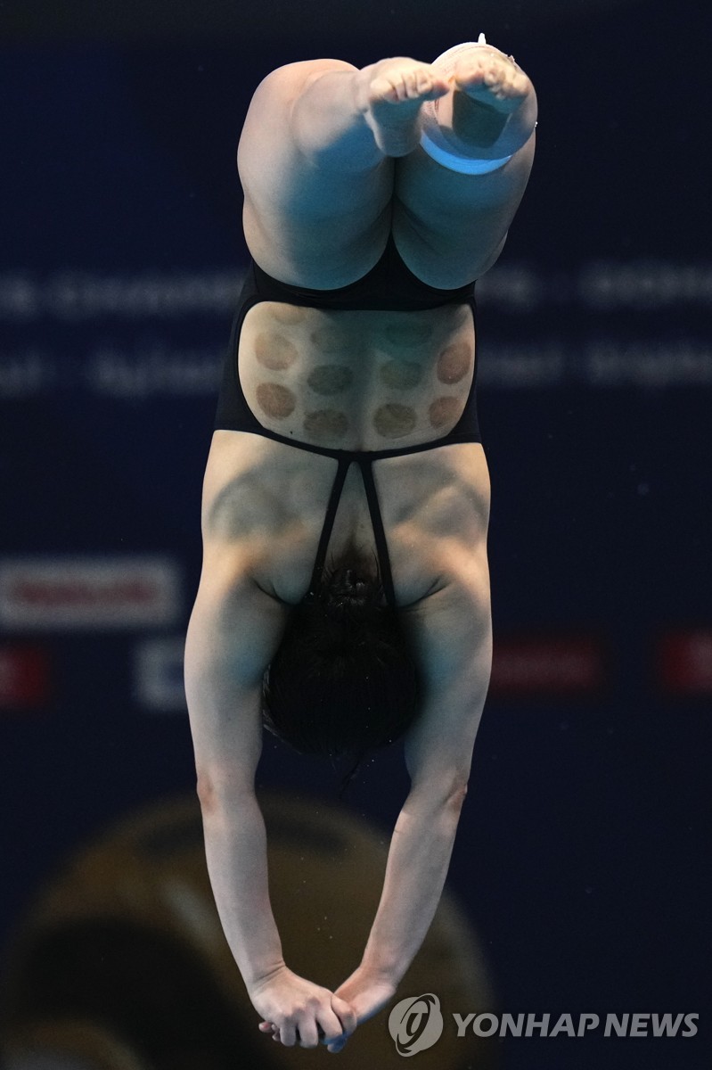 또 새 역사 썼다…김수지, 세계선수권 다이빙 여자 3ｍ 동메달