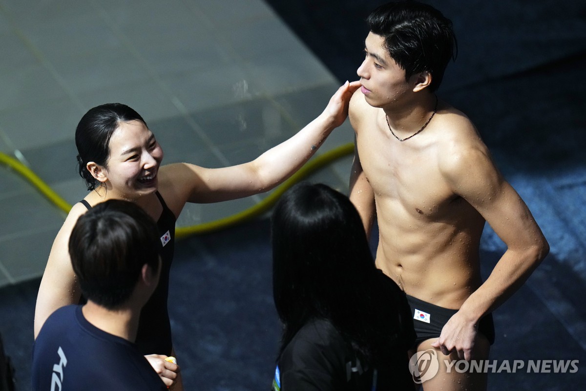 김수지의 설 선물 '銅 2개'…한국 다이빙 세계선수권 최고 성과