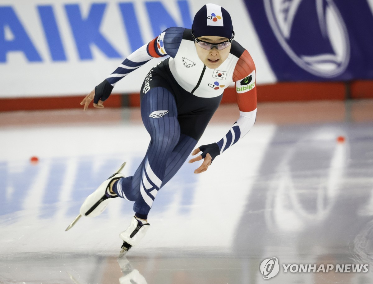 빙속 김민선, 세계선수권 여자 1,000ｍ 8위