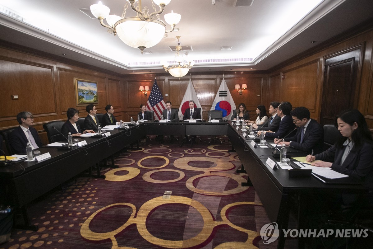 브라질서 만난 한미일 외교 "北도발에 긴밀 조율" 의기투합(종합2보)