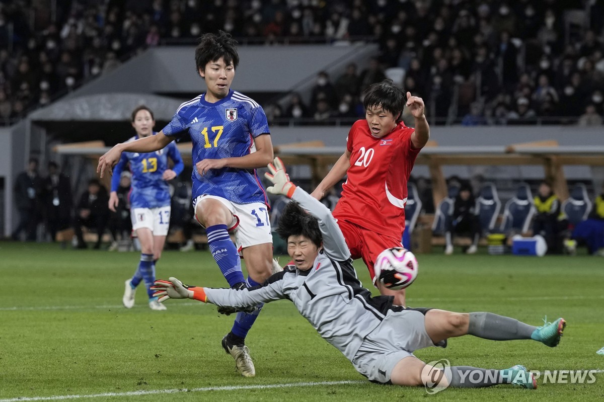 일본 여자축구, 북한 2-1로 꺾고 올림픽 본선 진출…호주도 확정