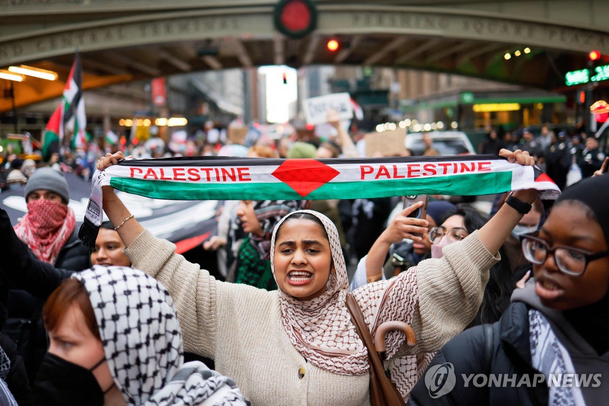 가자전쟁에 등돌리는 미국인…43%가 "이스라엘 탓 안보 약화"